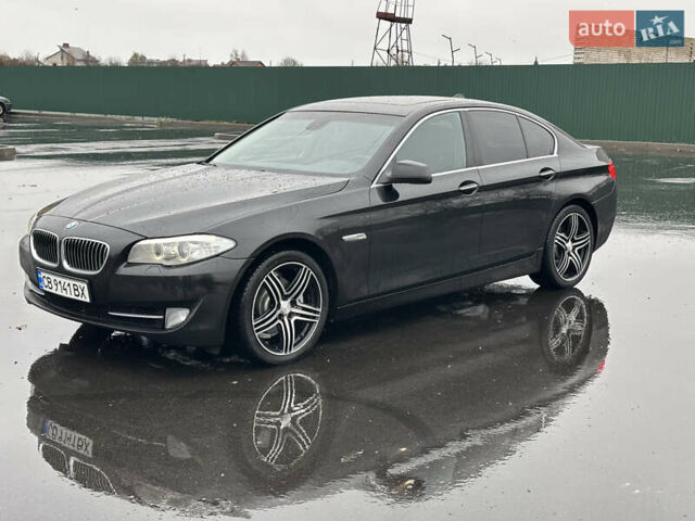 Черный БМВ 5 Серия, объемом двигателя 2 л и пробегом 279 тыс. км за 10500 $, фото 2 на Automoto.ua