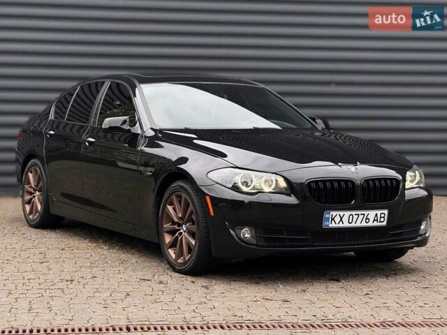 Черный БМВ 5 Серия, объемом двигателя 2 л и пробегом 137 тыс. км за 14600 $, фото 2 на Automoto.ua