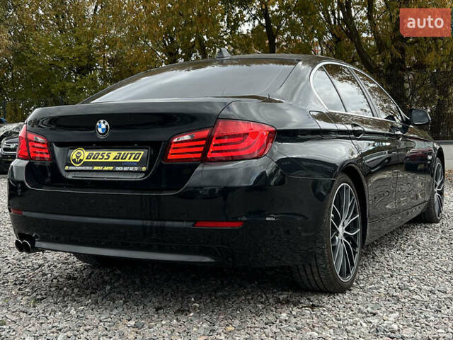 Черный БМВ 5 Серия, объемом двигателя 2 л и пробегом 217 тыс. км за 10700 $, фото 5 на Automoto.ua