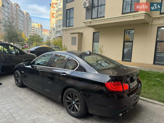 Черный БМВ 5 Серия, объемом двигателя 2 л и пробегом 180 тыс. км за 12300 $, фото 3 на Automoto.ua