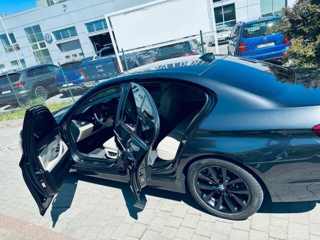 Черный БМВ 5 Серия, объемом двигателя 3 л и пробегом 171 тыс. км за 15699 $, фото 14 на Automoto.ua