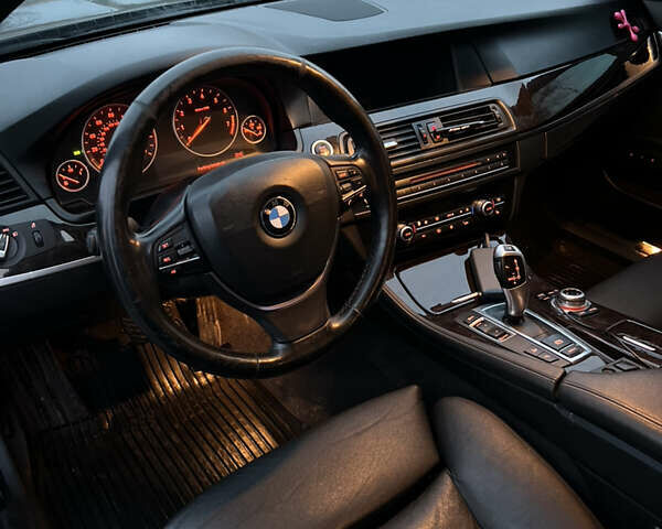 Черный БМВ 5 Серия, объемом двигателя 2 л и пробегом 165 тыс. км за 12000 $, фото 12 на Automoto.ua