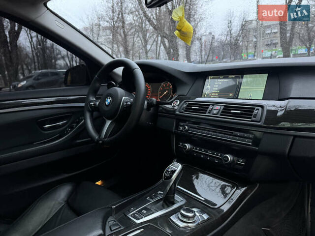 Черный БМВ 5 Серия, объемом двигателя 3 л и пробегом 215 тыс. км за 13400 $, фото 21 на Automoto.ua