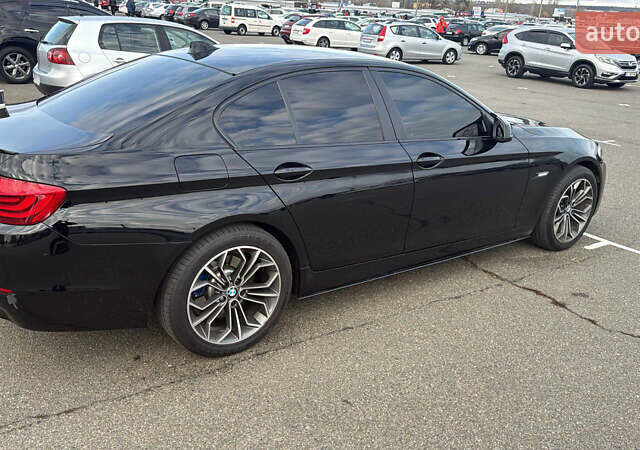 Черный БМВ 5 Серия, объемом двигателя 2 л и пробегом 265 тыс. км за 15500 $, фото 4 на Automoto.ua