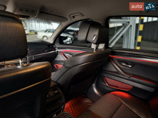 Черный БМВ 5 Серия, объемом двигателя 3 л и пробегом 230 тыс. км за 13700 $, фото 12 на Automoto.ua