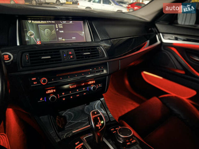 Черный БМВ 5 Серия, объемом двигателя 3 л и пробегом 230 тыс. км за 13700 $, фото 14 на Automoto.ua