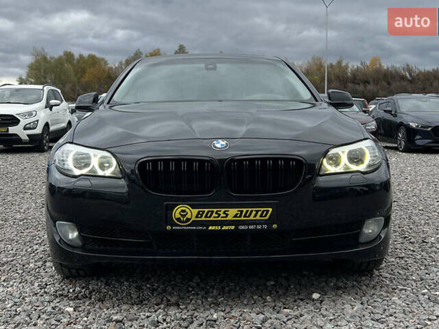 Черный БМВ 5 Серия, объемом двигателя 2 л и пробегом 217 тыс. км за 10700 $, фото 1 на Automoto.ua