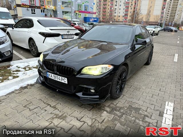 Черный БМВ 5 Серия, объемом двигателя 20 л и пробегом 200 тыс. км за 14500 $, фото 11 на Automoto.ua