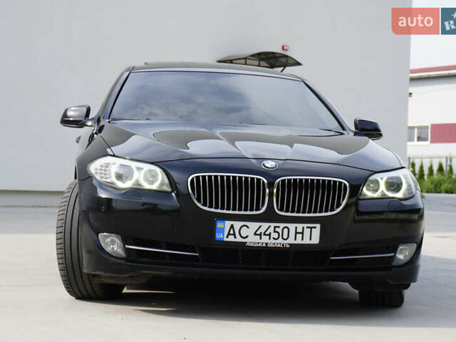 Черный БМВ 5 Серия, объемом двигателя 3 л и пробегом 215 тыс. км за 15850 $, фото 6 на Automoto.ua