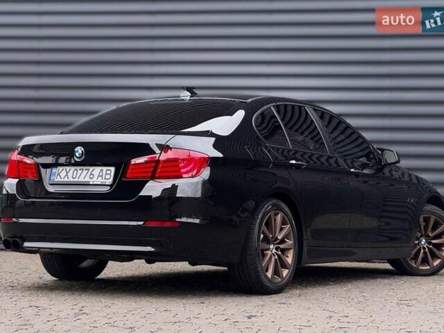 Черный БМВ 5 Серия, объемом двигателя 2 л и пробегом 137 тыс. км за 14600 $, фото 6 на Automoto.ua