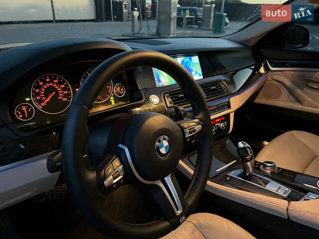 Черный БМВ 5 Серия, объемом двигателя 3 л и пробегом 220 тыс. км за 14700 $, фото 17 на Automoto.ua