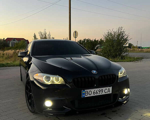 Черный БМВ 5 Серия, объемом двигателя 3 л и пробегом 220 тыс. км за 14700 $, фото 3 на Automoto.ua