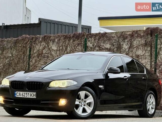 Чорний БМВ 5 Серія, об'ємом двигуна 2 л та пробігом 298 тис. км за 11800 $, фото 9 на Automoto.ua
