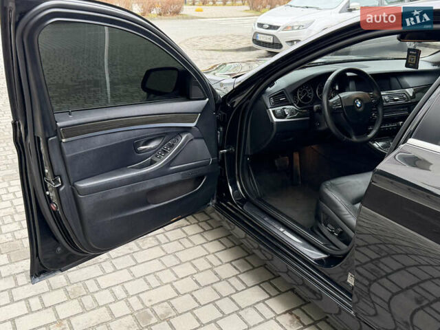 Чорний БМВ 5 Серія, об'ємом двигуна 2 л та пробігом 270 тис. км за 11300 $, фото 24 на Automoto.ua