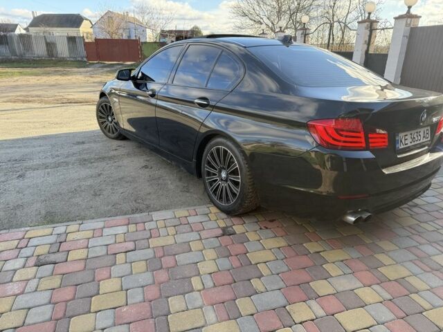 Черный БМВ 5 Серия, объемом двигателя 2 л и пробегом 180 тыс. км за 11700 $, фото 4 на Automoto.ua