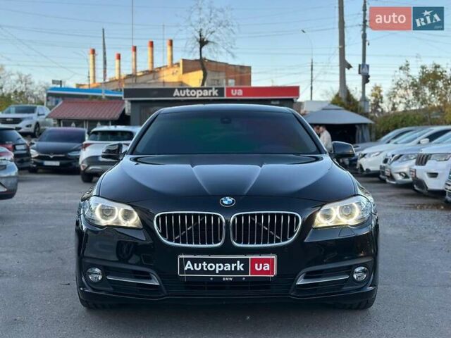 Черный БМВ 5 Серия, объемом двигателя 2 л и пробегом 269 тыс. км за 15690 $, фото 1 на Automoto.ua