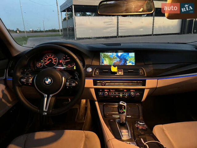 Черный БМВ 5 Серия, объемом двигателя 3 л и пробегом 220 тыс. км за 14700 $, фото 16 на Automoto.ua