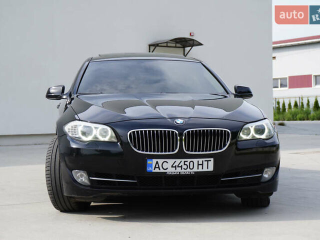 Черный БМВ 5 Серия, объемом двигателя 3 л и пробегом 215 тыс. км за 15850 $, фото 5 на Automoto.ua