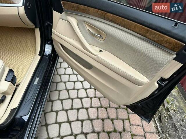 Чорний БМВ 5 Серія, об'ємом двигуна 2 л та пробігом 317 тис. км за 14000 $, фото 1 на Automoto.ua