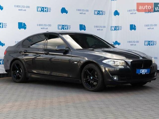 Черный БМВ 5 Серия, объемом двигателя 2 л и пробегом 274 тыс. км за 12300 $, фото 3 на Automoto.ua