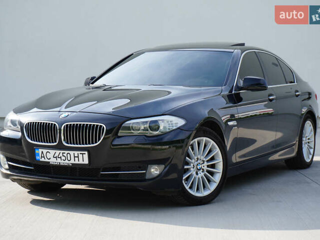 Черный БМВ 5 Серия, объемом двигателя 3 л и пробегом 215 тыс. км за 15850 $, фото 62 на Automoto.ua