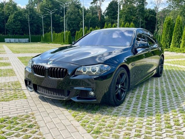 Чорний БМВ 5 Серія, об'ємом двигуна 3 л та пробігом 324 тис. км за 16700 $, фото 2 на Automoto.ua