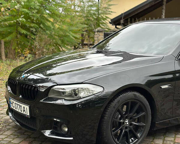 Черный БМВ 5 Серия, объемом двигателя 2 л и пробегом 220 тыс. км за 15500 $, фото 1 на Automoto.ua