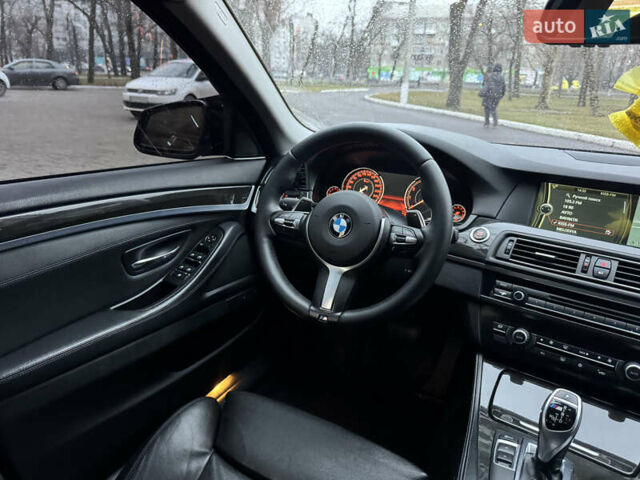 Черный БМВ 5 Серия, объемом двигателя 3 л и пробегом 215 тыс. км за 13400 $, фото 13 на Automoto.ua