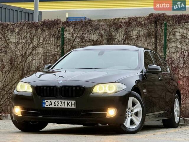 Чорний БМВ 5 Серія, об'ємом двигуна 2 л та пробігом 298 тис. км за 11800 $, фото 7 на Automoto.ua