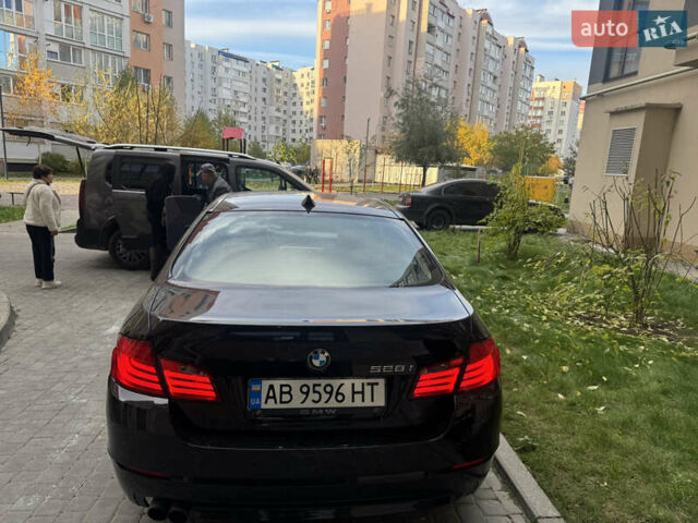 Черный БМВ 5 Серия, объемом двигателя 2 л и пробегом 180 тыс. км за 12300 $, фото 5 на Automoto.ua