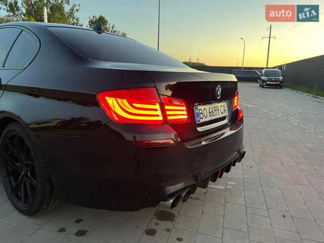 Черный БМВ 5 Серия, объемом двигателя 3 л и пробегом 220 тыс. км за 14700 $, фото 12 на Automoto.ua