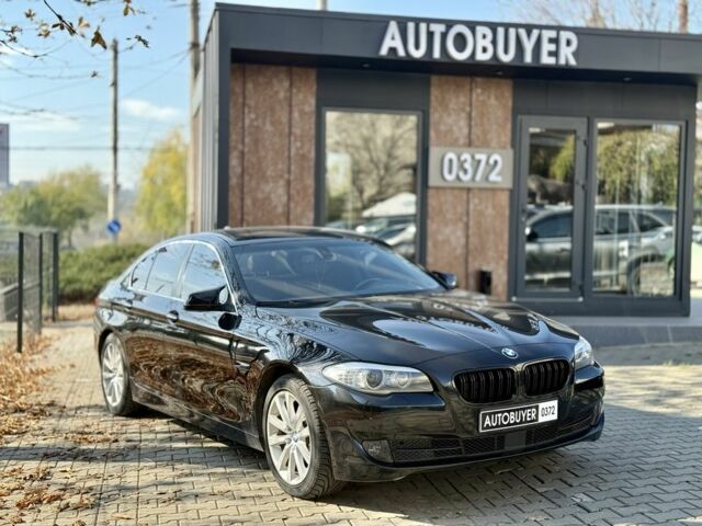 Черный БМВ 5 Серия, объемом двигателя 2 л и пробегом 248 тыс. км за 13500 $, фото 2 на Automoto.ua