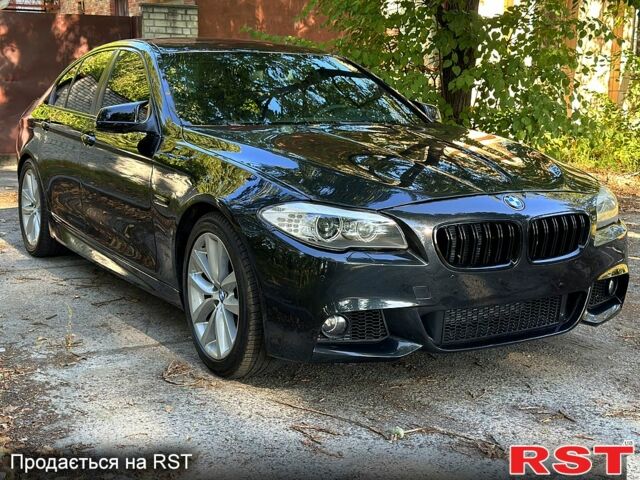 Чорний БМВ 5 Серія, об'ємом двигуна 3 л та пробігом 267 тис. км за 13999 $, фото 1 на Automoto.ua