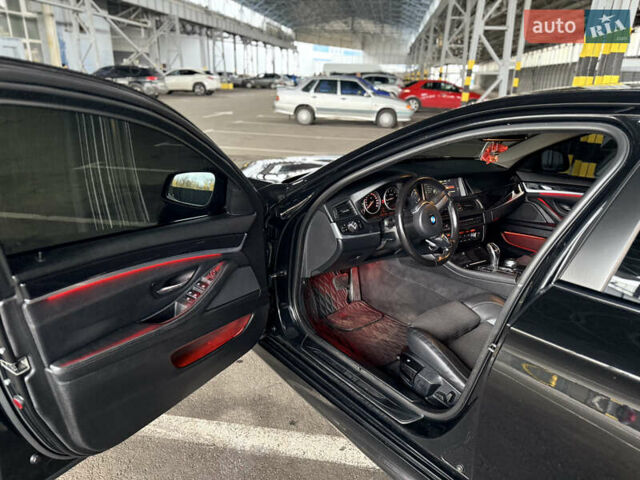 Черный БМВ 5 Серия, объемом двигателя 3 л и пробегом 230 тыс. км за 13700 $, фото 11 на Automoto.ua