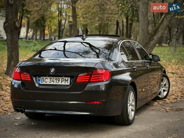 Чорний БМВ 5 Серія, об'ємом двигуна 3 л та пробігом 276 тис. км за 10999 $, фото 9 на Automoto.ua