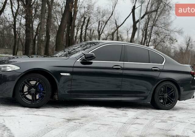 Чорний БМВ 5 Серія, об'ємом двигуна 2.98 л та пробігом 217 тис. км за 13900 $, фото 1 на Automoto.ua