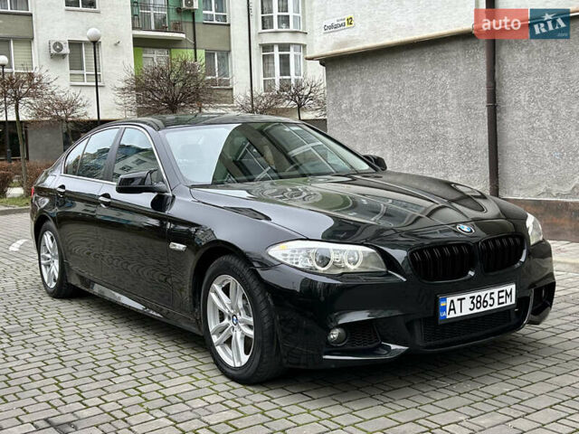 Чорний БМВ 5 Серія, об'ємом двигуна 2 л та пробігом 186 тис. км за 12999 $, фото 4 на Automoto.ua