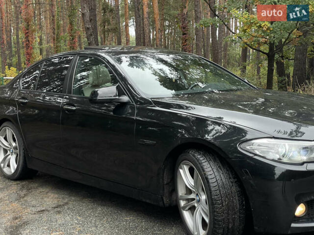 Черный БМВ 5 Серия, объемом двигателя 2 л и пробегом 210 тыс. км за 13200 $, фото 3 на Automoto.ua