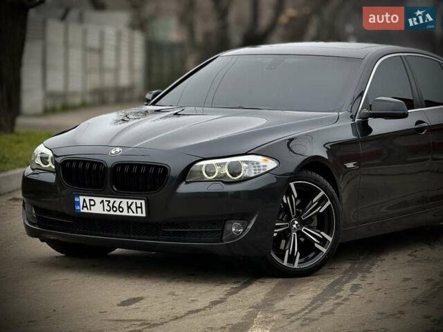 Черный БМВ 5 Серия, объемом двигателя 2 л и пробегом 200 тыс. км за 12800 $, фото 1 на Automoto.ua