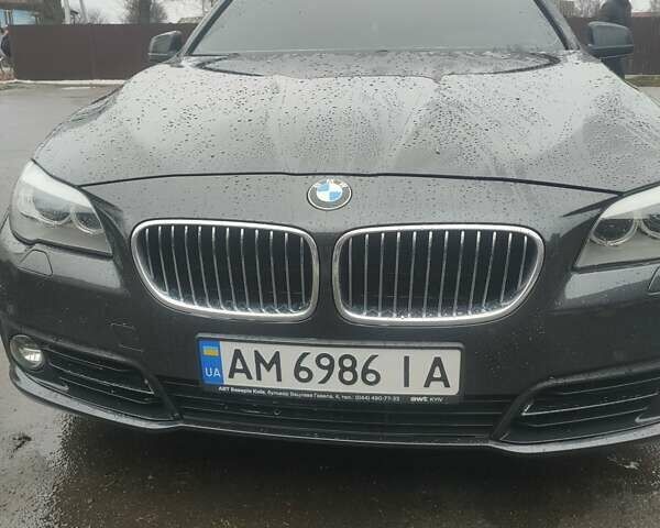 Черный БМВ 5 Серия, объемом двигателя 2 л и пробегом 347 тыс. км за 14999 $, фото 9 на Automoto.ua