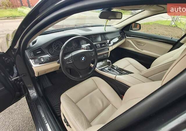 Черный БМВ 5 Серия, объемом двигателя 3 л и пробегом 152 тыс. км за 14150 $, фото 17 на Automoto.ua