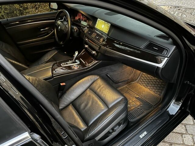 Черный БМВ 5 Серия, объемом двигателя 2 л и пробегом 236 тыс. км за 10250 $, фото 14 на Automoto.ua