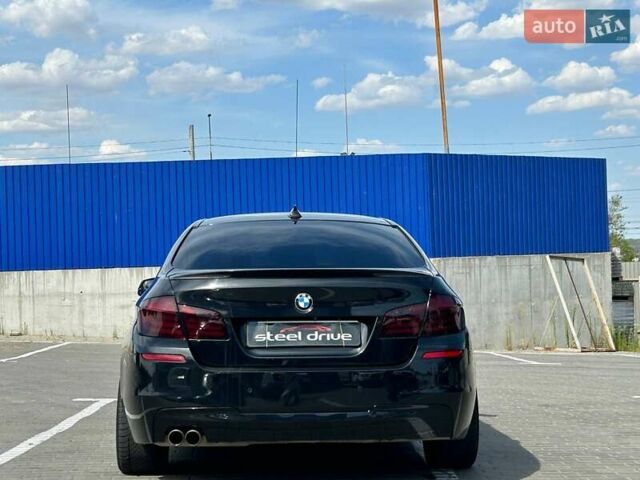 Чорний БМВ 5 Серія, об'ємом двигуна 2 л та пробігом 217 тис. км за 13999 $, фото 4 на Automoto.ua