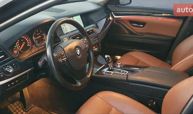 Черный БМВ 5 Серия, объемом двигателя 2 л и пробегом 363 тыс. км за 13999 $, фото 16 на Automoto.ua