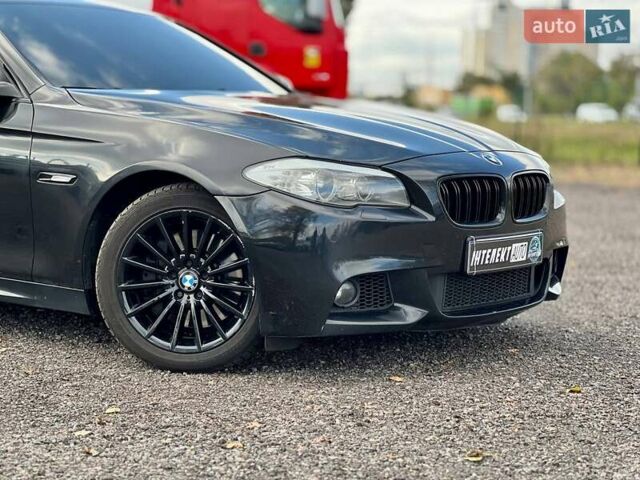 Чорний БМВ 5 Серія, об'ємом двигуна 3 л та пробігом 136 тис. км за 14900 $, фото 8 на Automoto.ua