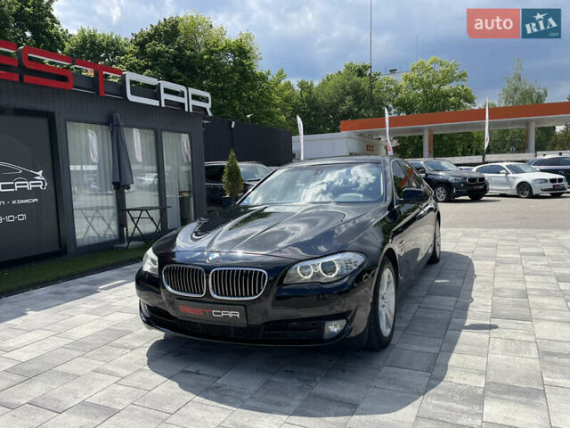 Черный БМВ 5 Серия, объемом двигателя 2 л и пробегом 140 тыс. км за 13900 $, фото 3 на Automoto.ua