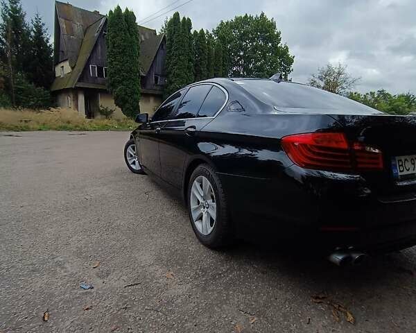 Черный БМВ 5 Серия, объемом двигателя 2 л и пробегом 115 тыс. км за 13500 $, фото 6 на Automoto.ua