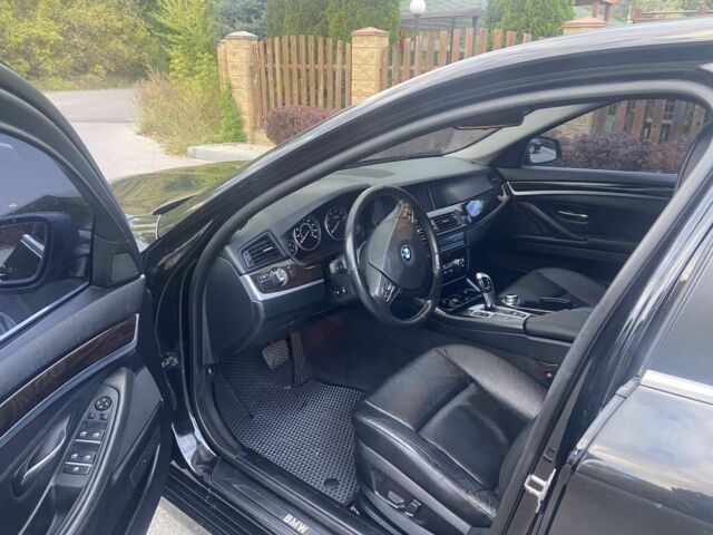 БМВ 5 Серия 2012 в Днепре (Днепропетровске) на Automoto.ua Черный БМВ 5 Серия, объемом двигателя 2 л и пробегом 221 тыс. км за 13200 $, фото 9 на Automoto.ua