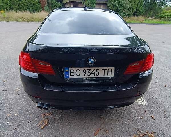 Черный БМВ 5 Серия, объемом двигателя 2 л и пробегом 115 тыс. км за 13500 $, фото 4 на Automoto.ua