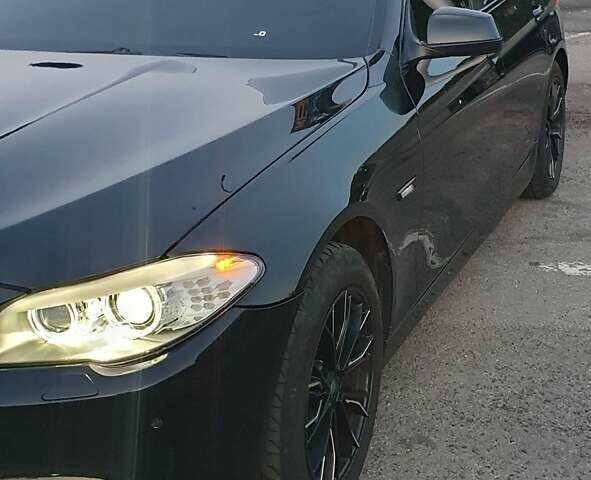 Черный БМВ 5 Серия, объемом двигателя 2 л и пробегом 363 тыс. км за 13999 $, фото 2 на Automoto.ua